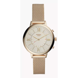 Correa de reloj Fossil FTW5020 Acero inoxidable Chapado en oro 14mm